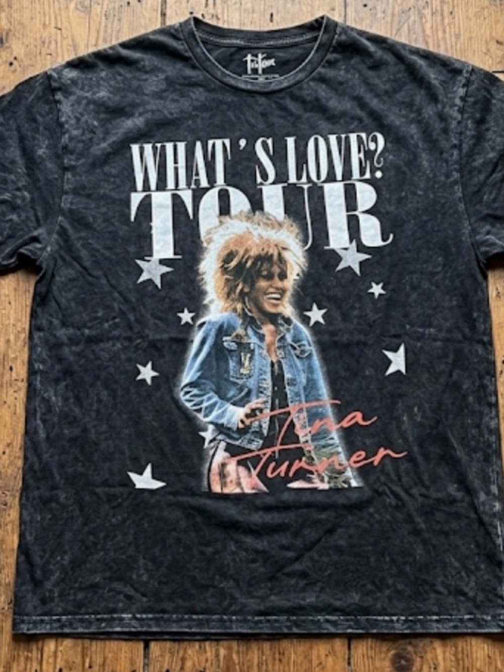 Tina Turner What’s Love? Tour Graphic Tee - Black